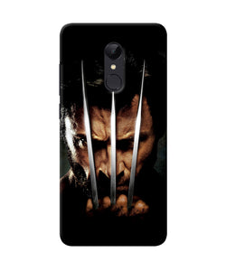 Wolverine Poster Redmi Note 4 Back Cover