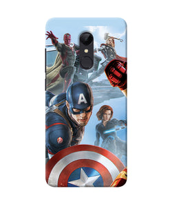 Avengers On The Sky Redmi Note 4 Back Cover