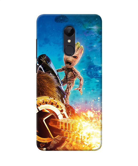 Groot Angry Redmi Note 4 Back Cover