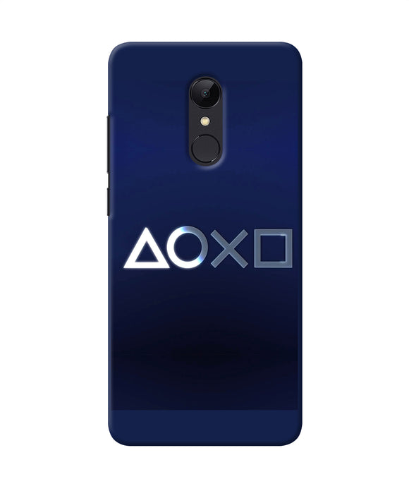 Aoxo Logo Redmi Note 4 Back Cover