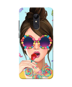 Fashion Girl Redmi Note 4 Back Cover