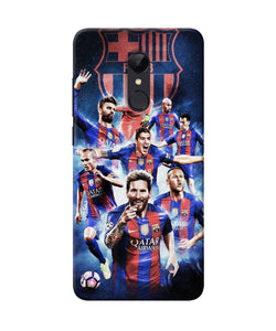 Messi Fcb Team Redmi Note 4 Back Cover