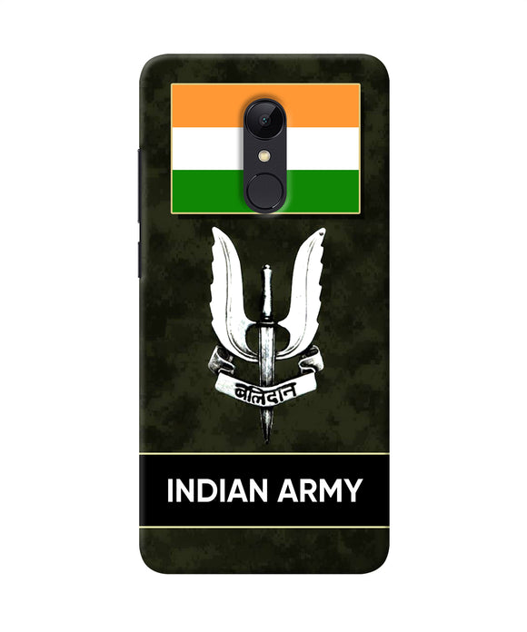Indian Flag Balidan Logo Redmi Note 4 Back Cover