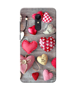 Heart Gifts Redmi Note 4 Back Cover