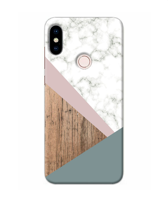 Marble Wood Abstract Redmi Note 5 Pro Back Cover