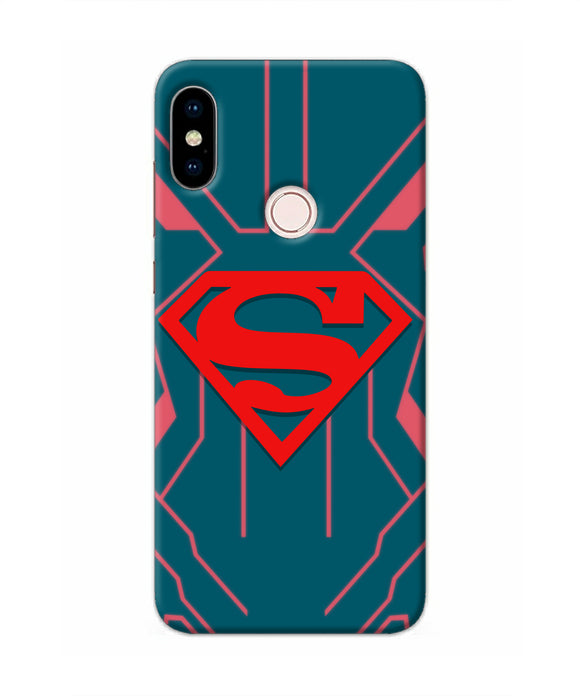 Superman Techno Redmi Note 5 Pro Real 4D Back Cover