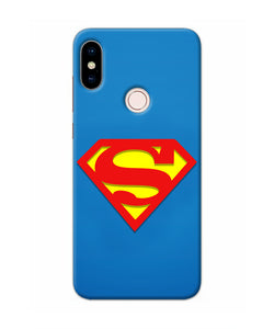 Superman Blue Redmi Note 5 Pro Real 4D Back Cover