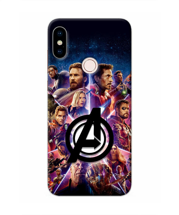 Avengers Superheroes Redmi Note 5 Pro Real 4D Back Cover