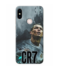 Christiano Ronaldo Grey Redmi Note 5 Pro Real 4D Back Cover