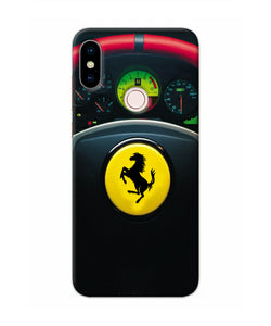 Ferrari Steeriing Wheel Redmi Note 5 Pro Real 4D Back Cover