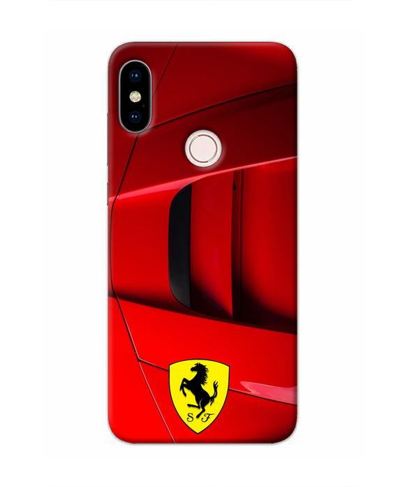 Ferrari Car Redmi Note 5 Pro Real 4D Back Cover