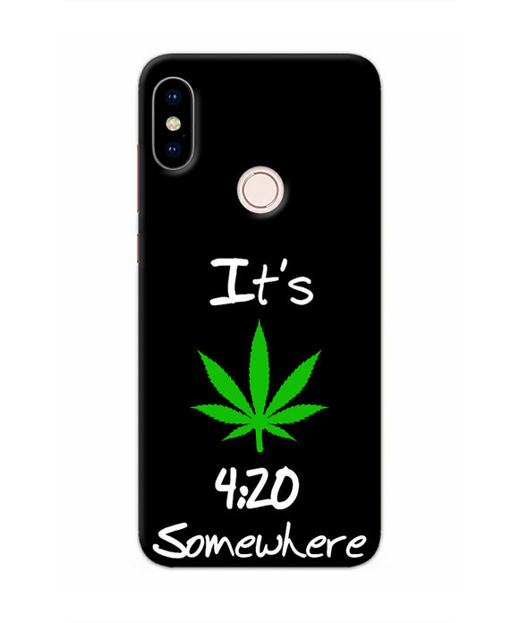 Weed Quote Redmi Note 5 Pro Real 4D Back Cover