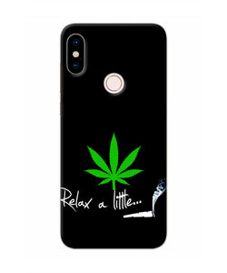 Weed Relax Quote Redmi Note 5 Pro Real 4D Back Cover