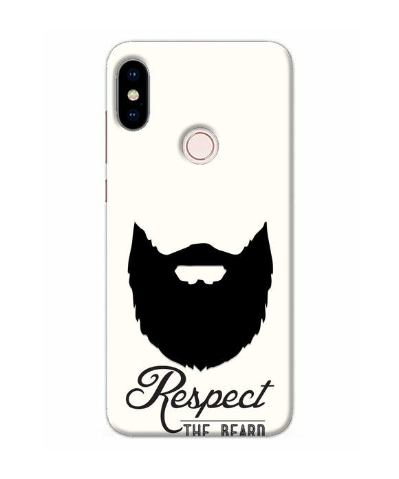 Respect the Beard Redmi Note 5 Pro Real 4D Back Cover