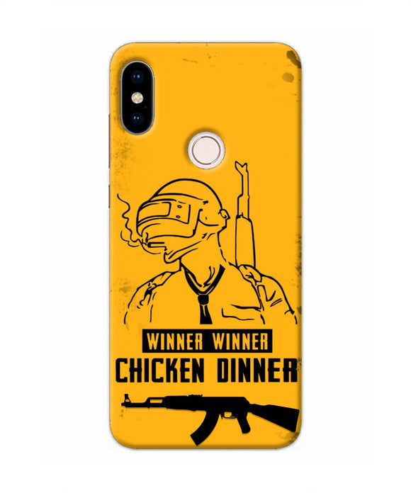 PUBG Chicken Dinner Redmi Note 5 Pro Real 4D Back Cover