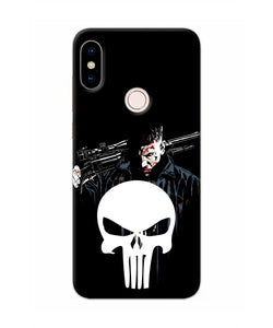 Punisher Character Redmi Note 5 Pro Real 4D Back Cover