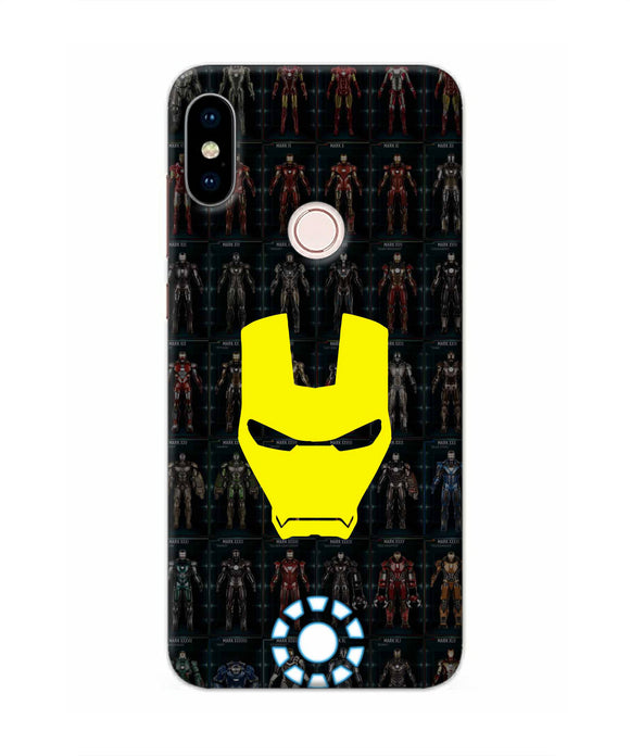 Iron Man Suit Redmi Note 5 Pro Real 4D Back Cover