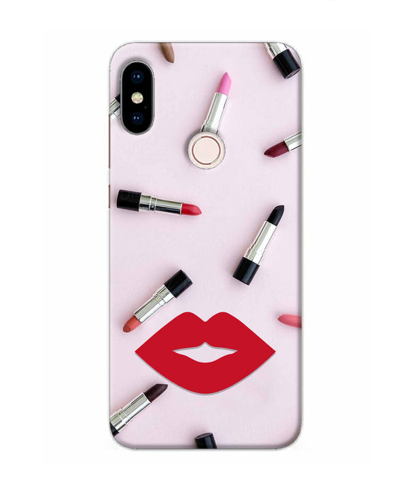 Lips Lipstick Shades Redmi Note 5 Pro Real 4D Back Cover