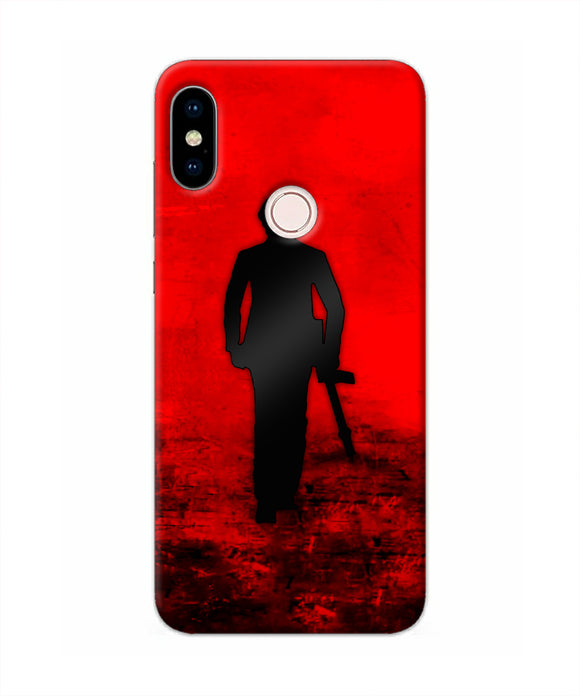 Rocky Bhai with Gun Redmi Note 5 Pro Real 4D Back Cover