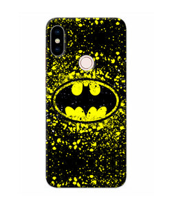 Batman Last Knight Print Yellow Redmi Note 5 Pro Back Cover