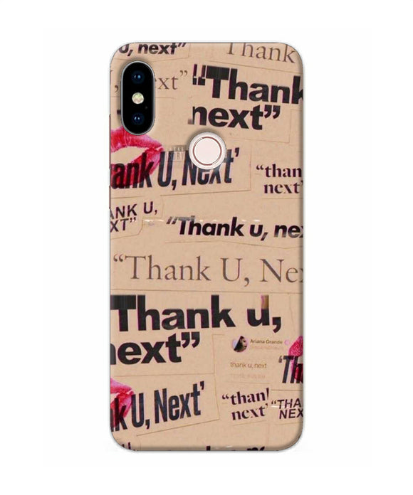 Thank You Next Redmi Note 5 Pro Back Cover