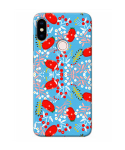 Small Red Animation Pattern Redmi Note 5 Pro Back Cover