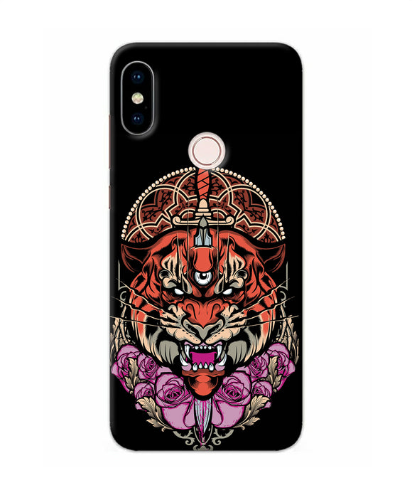 Abstract Tiger Redmi Note 5 Pro Back Cover