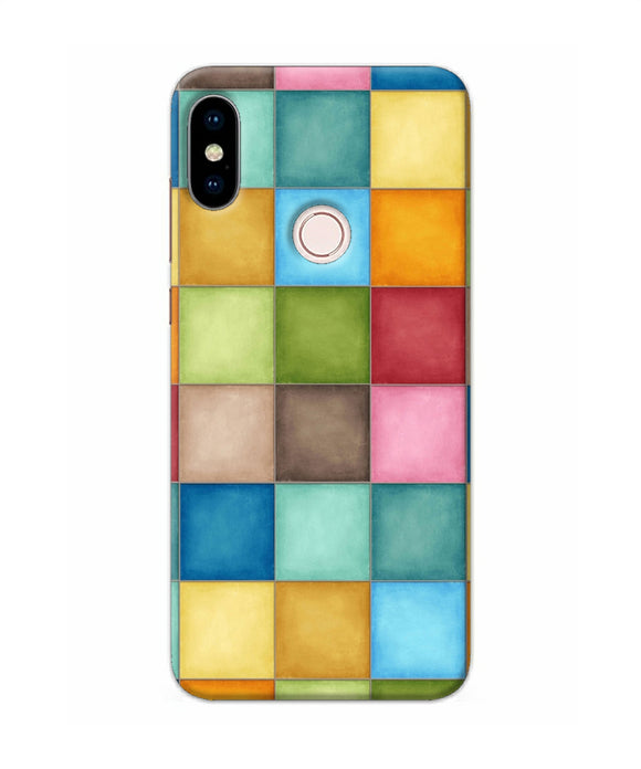 Abstract Colorful Squares Redmi Note 5 Pro Back Cover