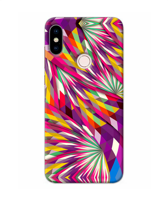 Abstract Colorful Print Redmi Note 5 Pro Back Cover