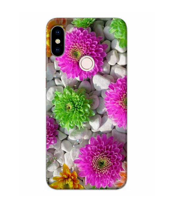 Natural Flower Stones Redmi Note 5 Pro Back Cover