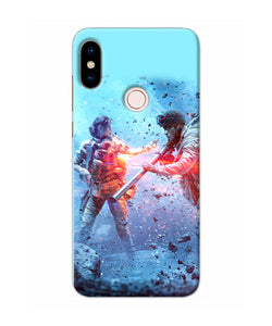 Pubg Water Fight Redmi Note 5 Pro Back Cover