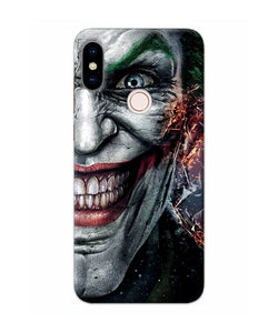 Joker Half Face Redmi Note 5 Pro Back Cover