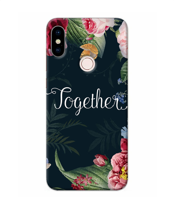 Together Flower Redmi Note 5 Pro Back Cover