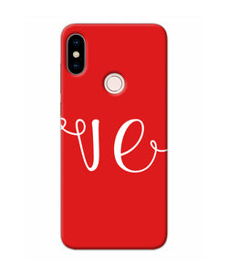 Love Two Redmi Note 5 Pro Back Cover