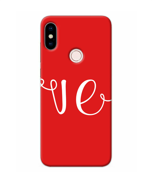 Love Two Redmi Note 5 Pro Back Cover