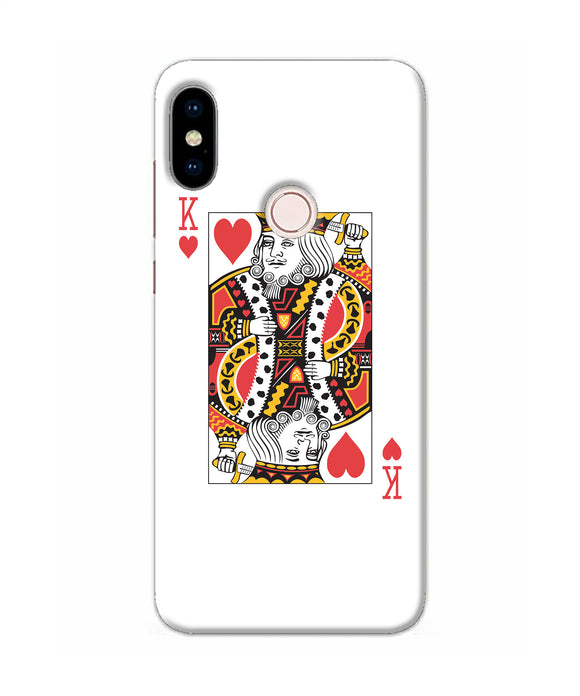 Heart King Card Redmi Note 5 Pro Back Cover