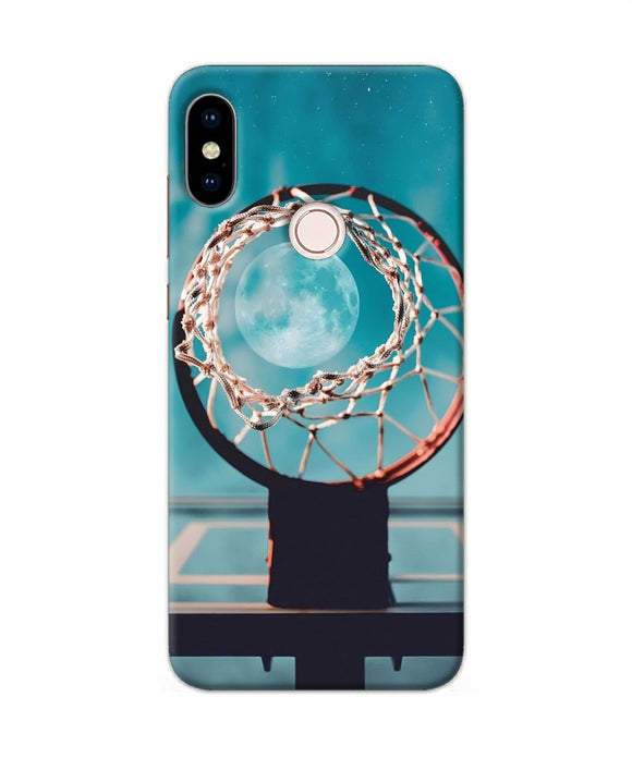 Basket Ball Moon Redmi Note 5 Pro Back Cover