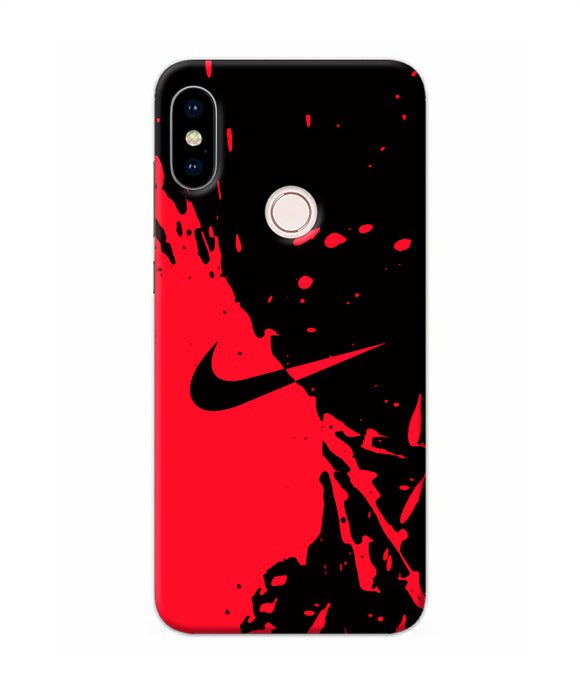 Nike Red Black Poster Redmi Note 5 Pro Back Cover