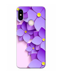 Violet Flower Craft Redmi Note 5 Pro Back Cover