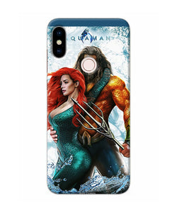 Aquaman Couple Water Redmi Note 5 Pro Back Cover