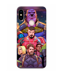 Avengers Animate Redmi Note 5 Pro Back Cover