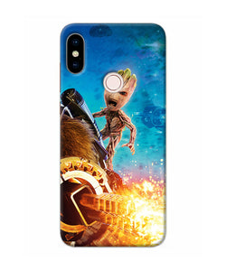 Groot Angry Redmi Note 5 Pro Back Cover