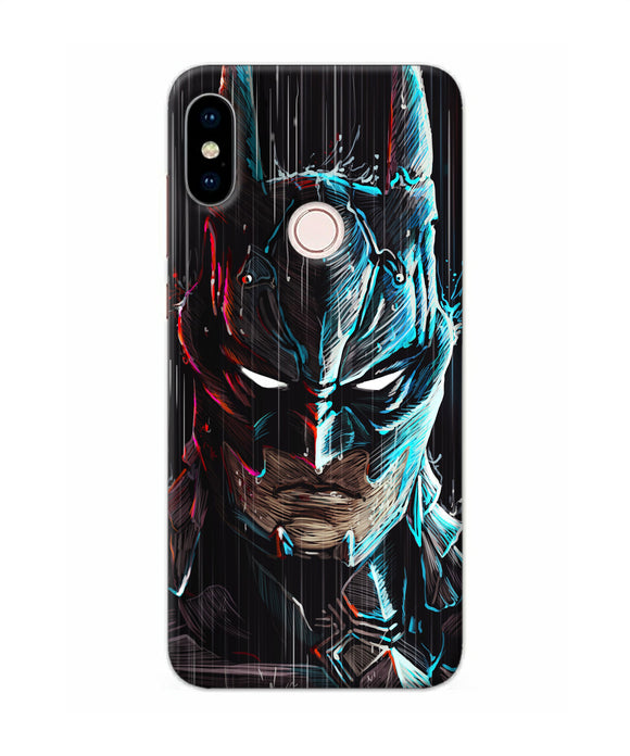 Batman Face Redmi Note 5 Pro Back Cover