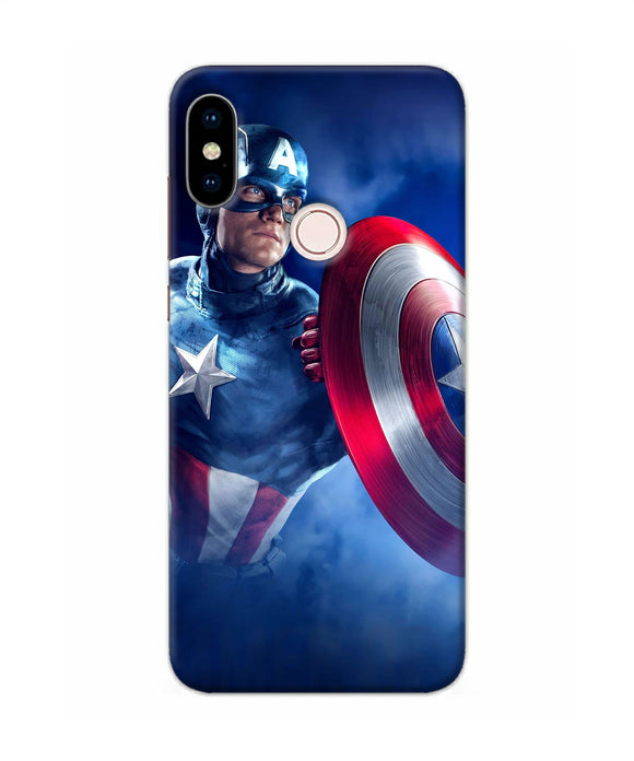 Captain America On Sky Redmi Note 5 Pro Back Cover