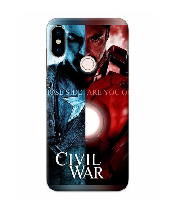 Civil War Redmi Note 5 Pro Back Cover