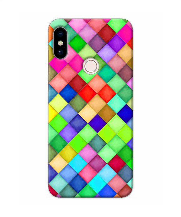 Abstract Colorful Squares Redmi Note 5 Pro Back Cover