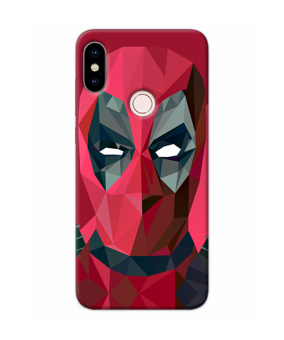 Abstract Deadpool Full Mask Redmi Note 5 Pro Back Cover