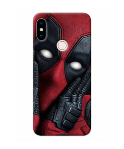 Thinking Deadpool Redmi Note 5 Pro Back Cover