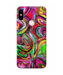 Abstract Colorful Ink Redmi Note 5 Pro Back Cover