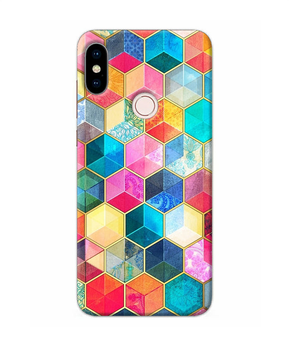 Abstract Color Box Redmi Note 5 Pro Back Cover